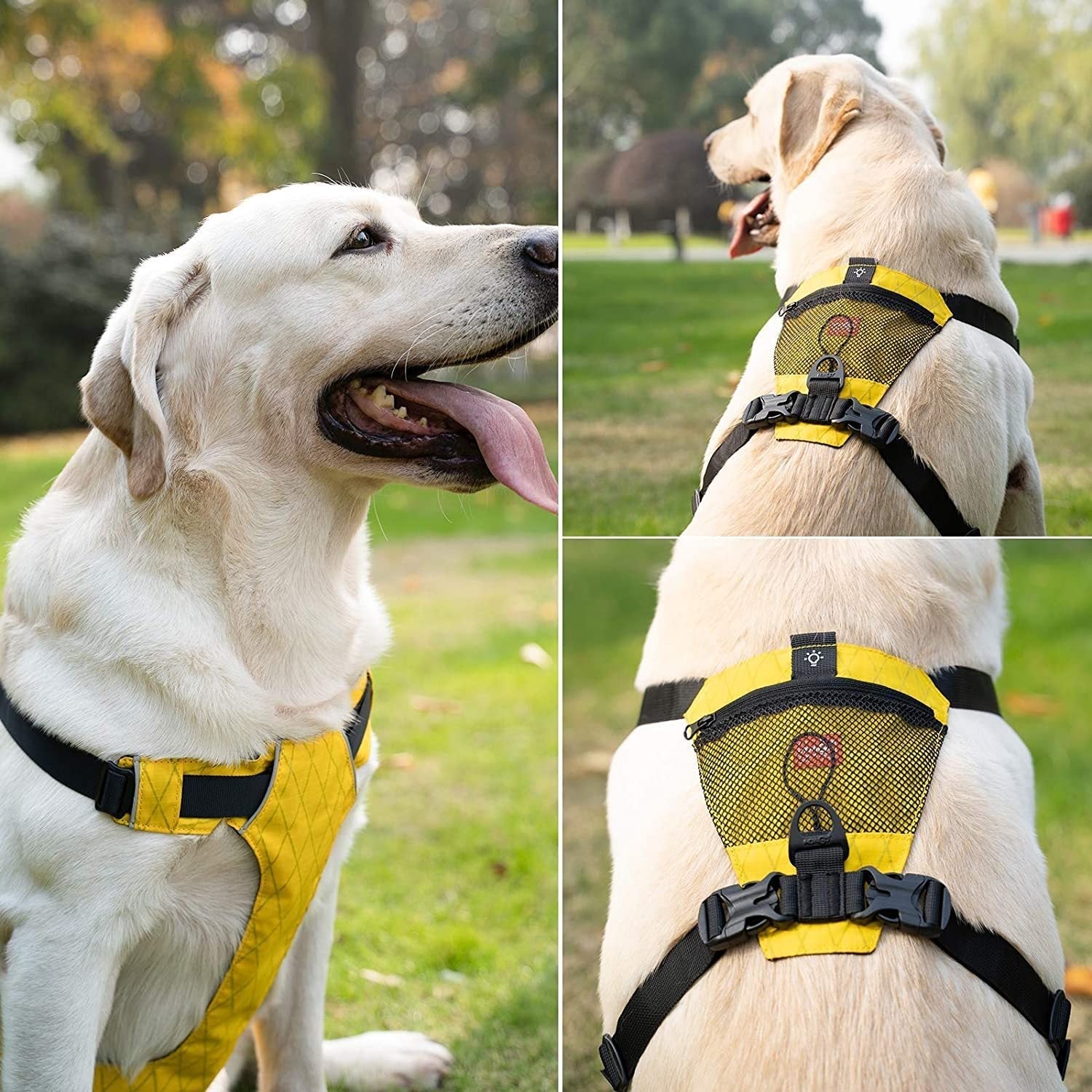 HKM-843731 Reflective Waterproof Dog Harness No Pull Vest for Small to Large Breeds