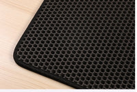 HKM-613011 Double Cat Litter Mat, EVA Material, Easy Clean and Quick Drying, Various Sizes and Colors Available