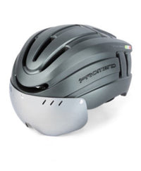 HKM-378707 LED Integrated Mountain Bike Helmet for Enhanced Safety During Rides