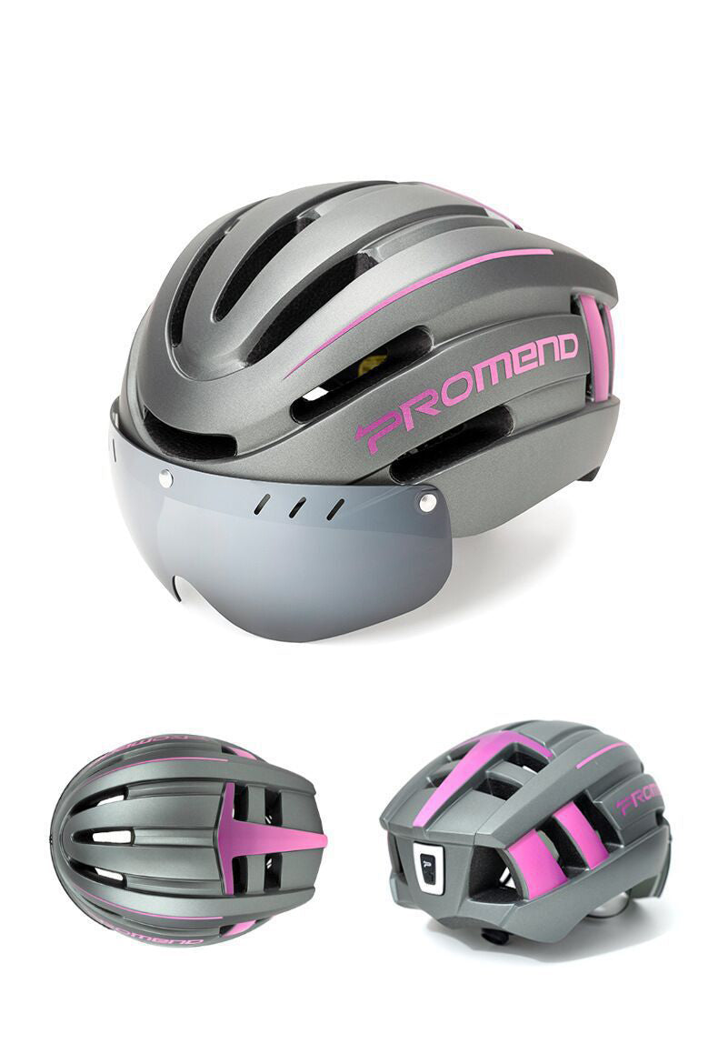 KTX-378707 LED Integrated Mountain Bike Helmet for Enhanced Safety During Rides