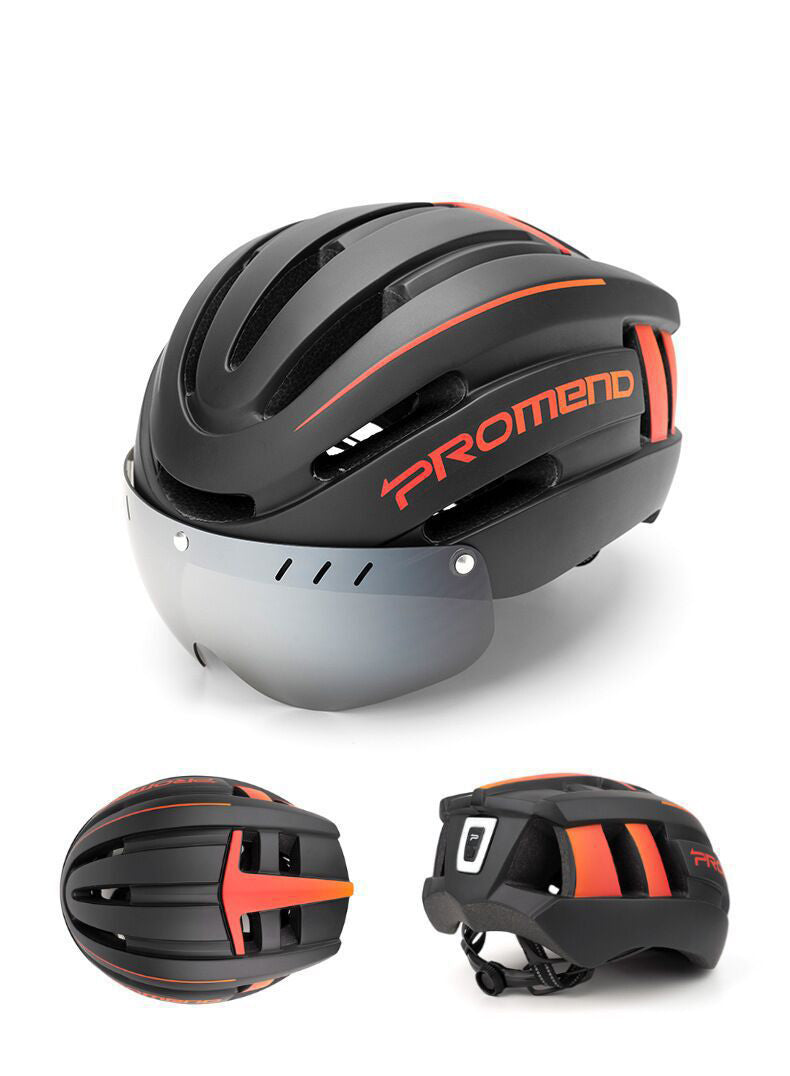 KTX-378707 LED Integrated Mountain Bike Helmet for Enhanced Safety During Rides