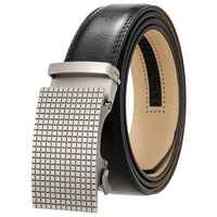 HKM-939731 Automatic Leather Belt with Alloy Buckle for Men - Stylish and Functional Design