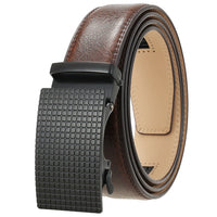 HKM-939731 Automatic Leather Belt with Alloy Buckle for Men - Stylish and Functional Design