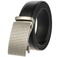HKM-939731 Automatic Leather Belt with Alloy Buckle for Men - Stylish and Functional Design