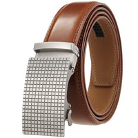 HKM-939731 Automatic Leather Belt with Alloy Buckle for Men - Stylish and Functional Design