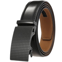 HKM-939731 Automatic Leather Belt with Alloy Buckle for Men - Stylish and Functional Design