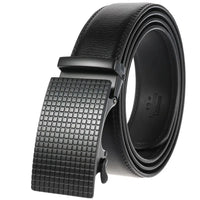 HKM-939731 Automatic Leather Belt with Alloy Buckle for Men - Stylish and Functional Design