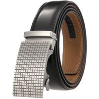 HKM-939731 Automatic Leather Belt with Alloy Buckle for Men - Stylish and Functional Design