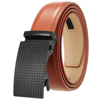 HKM-939731 Automatic Leather Belt with Alloy Buckle for Men - Stylish and Functional Design