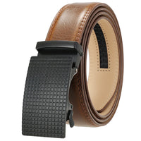 HKM-939731 Automatic Leather Belt with Alloy Buckle for Men - Stylish and Functional Design