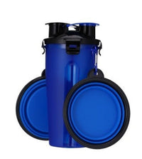 HKM-014611 Portable Pet Water Cup with Collapsible Bowl - PP & TPE Materials, 23cm Height, 11cm Diameter