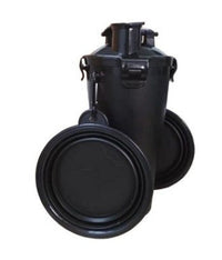 HKM-014611 Portable Pet Water Cup with Collapsible Bowl - PP & TPE Materials, 23cm Height, 11cm Diameter