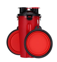 HKM-014611 Portable Pet Water Cup with Collapsible Bowl - PP & TPE Materials, 23cm Height, 11cm Diameter