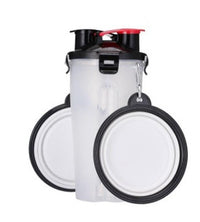 HKM-014611 Portable Pet Water Cup with Collapsible Bowl - PP & TPE Materials, 23cm Height, 11cm Diameter
