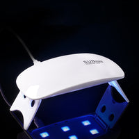 HKM-583507 Mini LED Phototherapy Machine for Nails - Dual Light Source, 9W Power, Compact Size