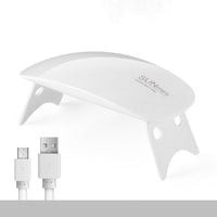 HKM-583507 Mini LED Phototherapy Machine for Nails - Dual Light Source, 9W Power, Compact Size