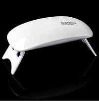 HKM-583507 Mini LED Phototherapy Machine for Nails - Dual Light Source, 9W Power, Compact Size