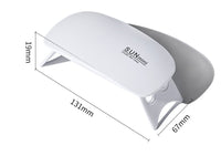 HKM-583507 Mini LED Phototherapy Machine for Nails - Dual Light Source, 9W Power, Compact Size