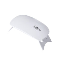 HKM-583507 Mini LED Phototherapy Machine for Nails - Dual Light Source, 9W Power, Compact Size