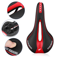 HKM-410323 Splicing Creative Mountain Bike Saddle Cushion for Enhanced Comfort