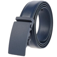 HKM-791699 Genuine Cowhide Leather Ratchet Belt for Men with Automatic Buckle - Model LY25-0711-1