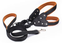 HKM-414291 Reflective Nylon Pet Traction Sleeve with Adjustable Strap - Available in Multiple Colors