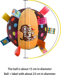 HKM-722195 Interactive Dog Toy with Built-in Chimes and Squeaky Balls for Active Play