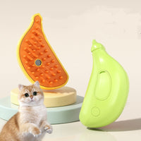 HKM-343187 Pet Steam Brush for Cats and Dogs - 3 in 1 Grooming, Steam Cleaning, and Massage Tool