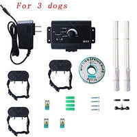 HKM-232019 Wireless Electronic Dog Fence System with Progressive Tone and Vibration Training
