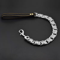 HKM-443283 Stainless Steel Dog Head Collar for Puppies - Durable and Comfortable Design
