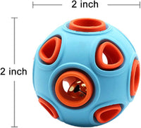 HKM-654355 Interactive Dog Ball Toy with Ring Bell for Pet Exercise and IQ Puzzle Play