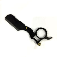 HKM-824659 Vintage Manual Steel Shaver for Precision Hair Removal and Grooming