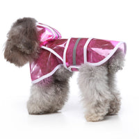 HKM-006291 Reflective Large Pet Raincoat - Comfortable and Convenient Waterproof Coat for Dogs and Cats in Various Sizes