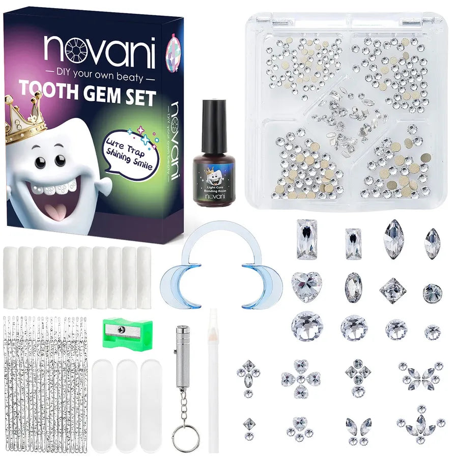 JMT-576778 Gold Tooth Gem Kit for Professional Tooth Decoration