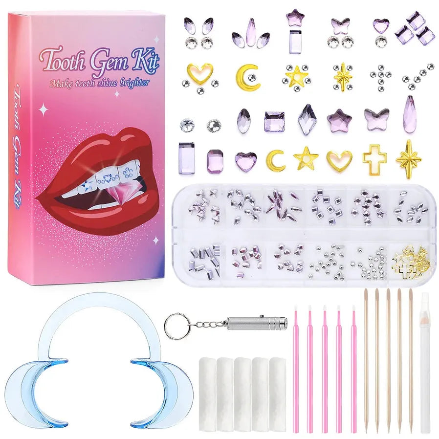 JMT-576778 Gold Tooth Gem Kit for Professional Tooth Decoration