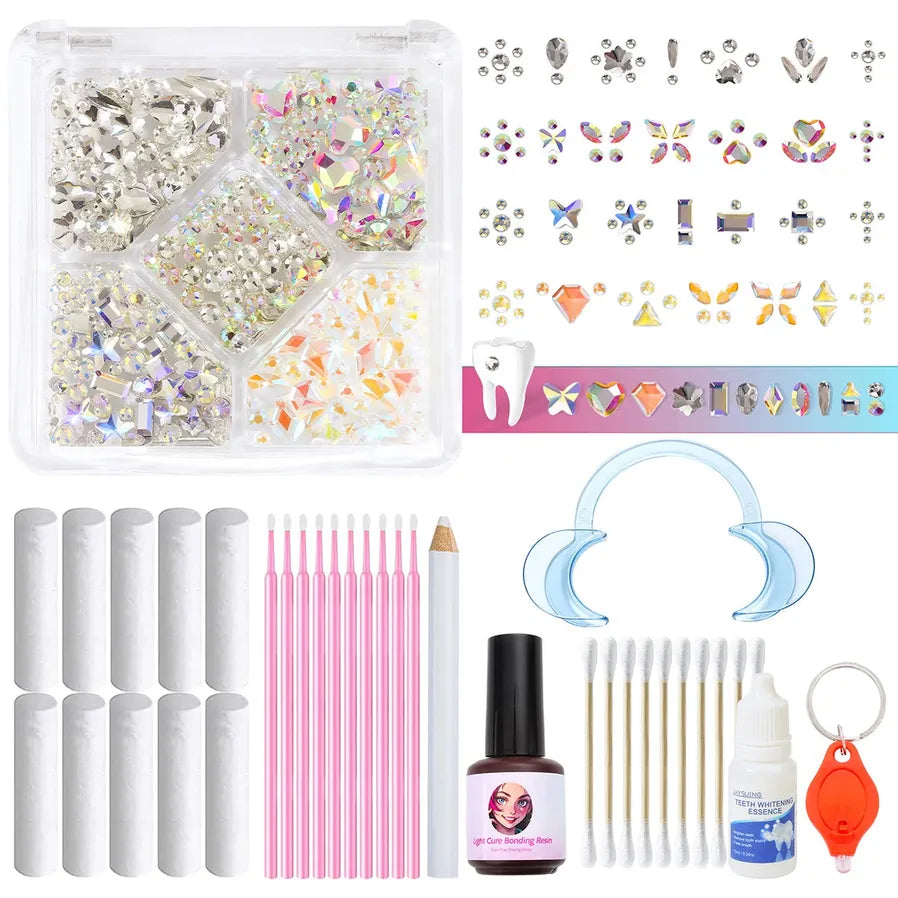 JMT-576778 Gold Tooth Gem Kit for Professional Tooth Decoration