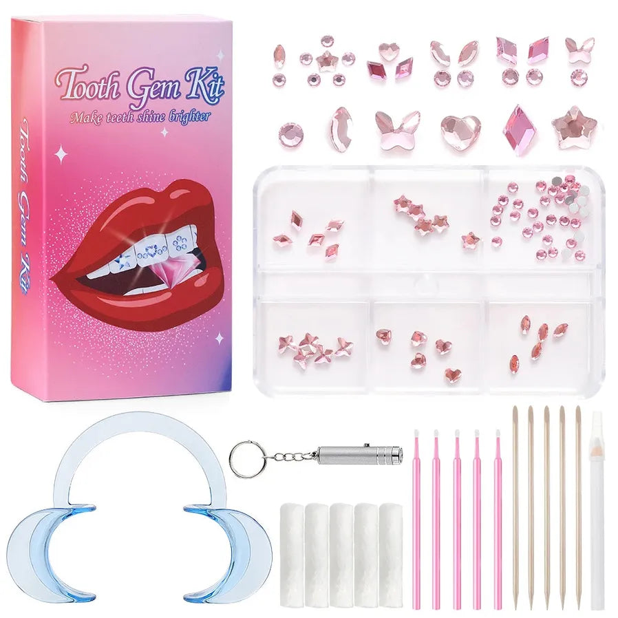 JMT-576778 Gold Tooth Gem Kit for Professional Tooth Decoration