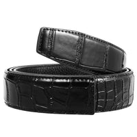 HKM-378067 Men's Soft Leather Belt - Buckle-less Fashion Accessory