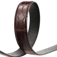 HKM-378067 Men's Soft Leather Belt - Buckle-less Fashion Accessory