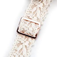 HKM-408851 Floral Lace Cat and Dog Harness with Towing Rope - All Seasons, Polyester Material in Sizes S, M, L
