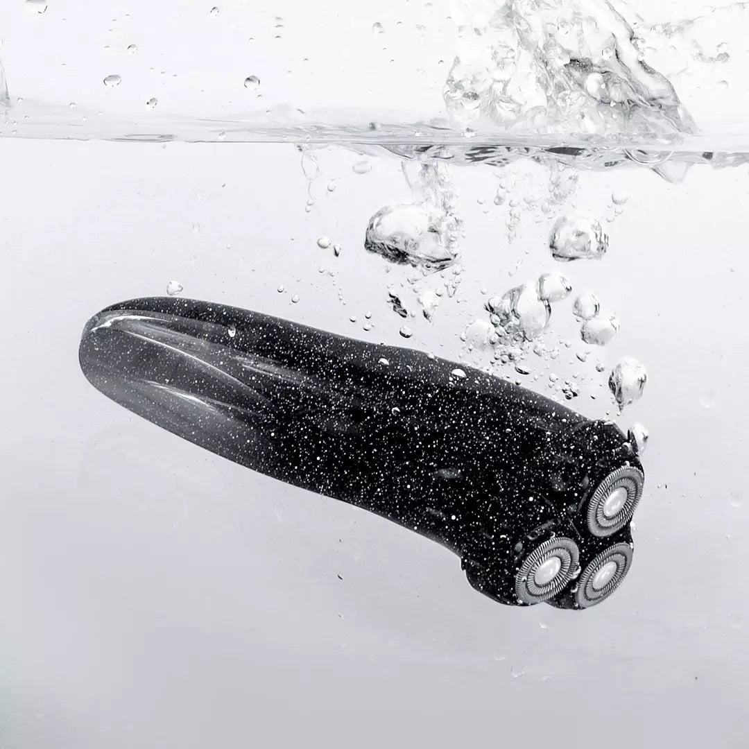 HKM-789587 3D Floating Shaver with Washable Blade, Type-C Charging, Intelligent Anti-Clip Technology, 90 Minutes Run Time