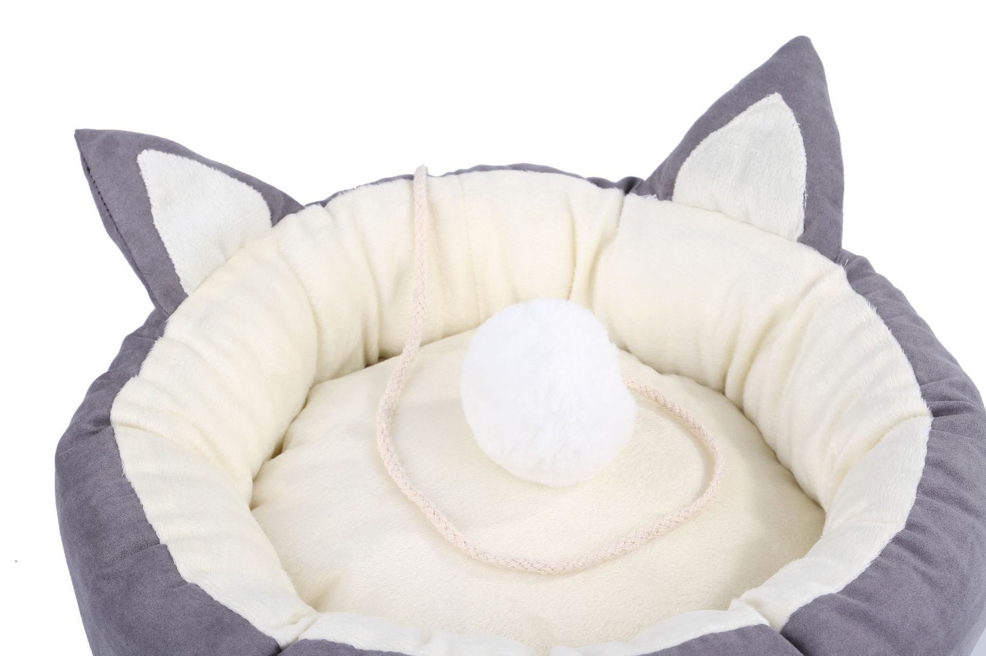 HKM-364691 Cozy Deerskin Velvet Pet Nest for Small and Medium Pets