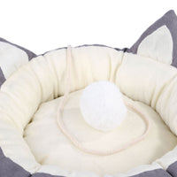 HKM-364691 Cozy Deerskin Velvet Pet Nest for Small and Medium Pets
