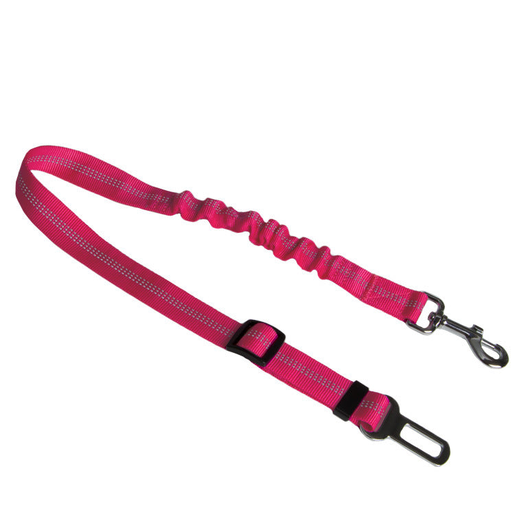 HKM-408531 Adjustable Nylon Dog Car Seat Belt - Towing Rope for Safety in Vehicles
