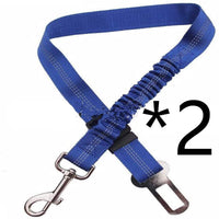 HKM-408531 Adjustable Nylon Dog Car Seat Belt - Towing Rope for Safety in Vehicles