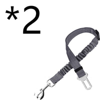 HKM-408531 Adjustable Nylon Dog Car Seat Belt - Towing Rope for Safety in Vehicles