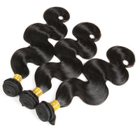 HKM-993619 Body Wave Human Hair Bundles for Versatile Styling, Available in Multiple Lengths