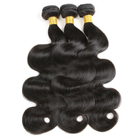 HKM-993619 Body Wave Human Hair Bundles for Versatile Styling, Available in Multiple Lengths