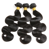 HKM-993619 Body Wave Human Hair Bundles for Versatile Styling, Available in Multiple Lengths