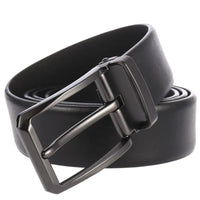 HKM-180307 Custom Logo Pin Buckle Belt for Men – Stylish Alloy Rotating Belt for Jeans and Casual Wear